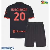 AC Milan Omari Hutchinson #20 Tredjedraktsett Barn 2026-27 Kortermet (+ Korte bukser)